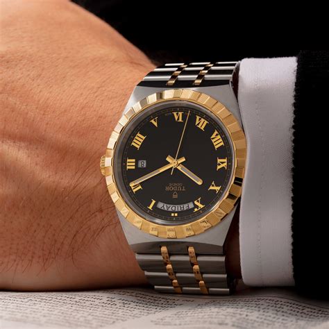 tudor royal 41mm acciaio oro|fratello tudor royal 41mm.